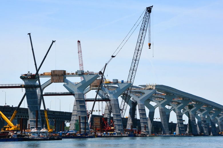New Champlain Bridge Construction New Champlain Bridge Construction